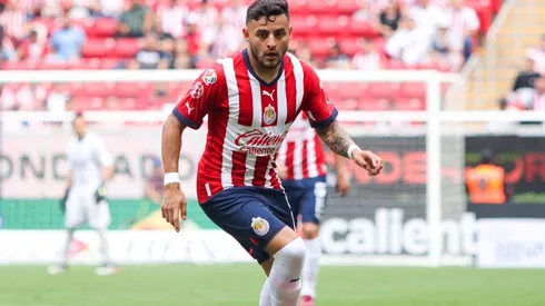 La celebración de Alexis Vega ante San Luis