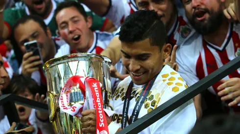 Orbelín Pineda fue parte de las Chivas que conquistaron la Concachampions en 2018