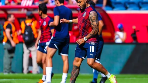 Vega se reportó a la pretemporada de las Chivas para este Tour Rebaño 2022 por Estados Unidos