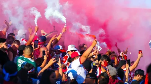 La afición de las Chivas y Atlas en Chicago causó estragos tras el partido amistoso