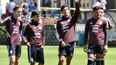 Marcel Ruíz coincidió en varias concentraciones de Selección con rojiblancos como Beltrán, JJ Macías y Alexis Vega