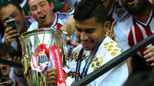 Orbelín Pineda fue parte de las Chivas que conquistaron la Concachampions de 2018