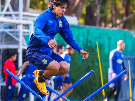 JJ Macías entrenó y sería novedad vs Pumas