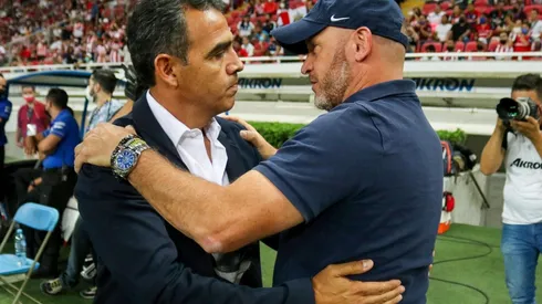 Cadena se reencontró con Lillini tras aquel empate con Pumas UNAM que dirigió en el Guardianes 2020 y lo venció