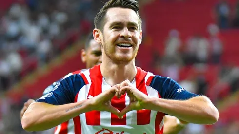 "Canelo" Angulo anotó este martes su tercer gol del Clausura 2022 con Chivas