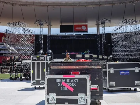 Así quedó el Estadio Akron para recibir conciertos de Coldplay