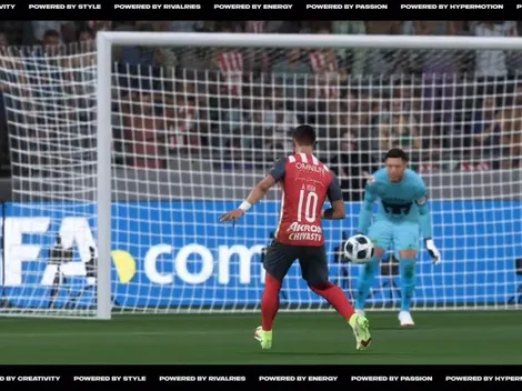 Video: Así se ve Chivas en el FIFA 22 tras actualización