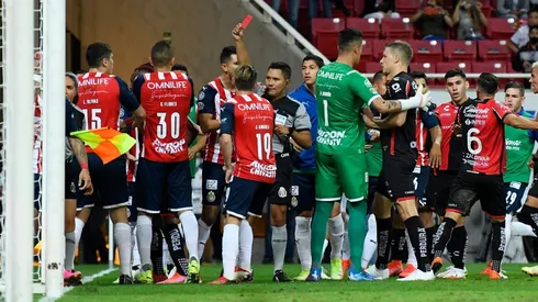 Cristian Calderón fue expulsado en el pasado Clásico Tapatío del Apertura 2021