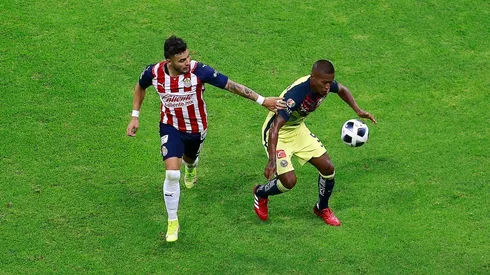 Jugadores de América y Chivas (JAM MEDIA)