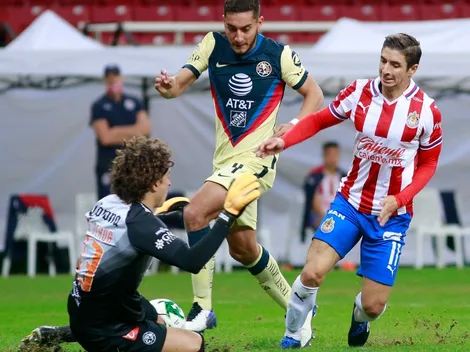 Alineación confirmada de Chivas contra América