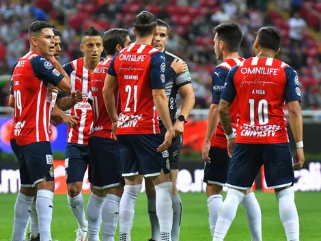 Alineación confirmada de Chivas contra San Luis