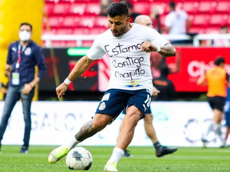 Chivas envía ánimos a Jesús Sánchez por su luto