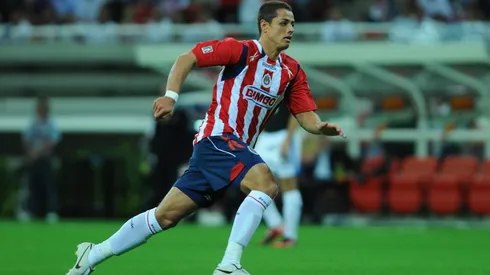 Chicharito en su despedida como Chiva (JAM MEDIA)