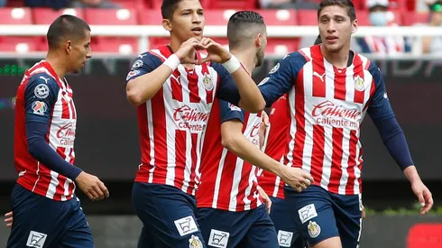 Zaldívar celebra uno de sus goles (JAM MEDIA)