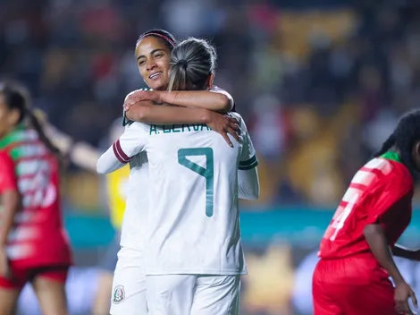 Rojiblancas brillaron en triunfo de México Femenil contra Surinam