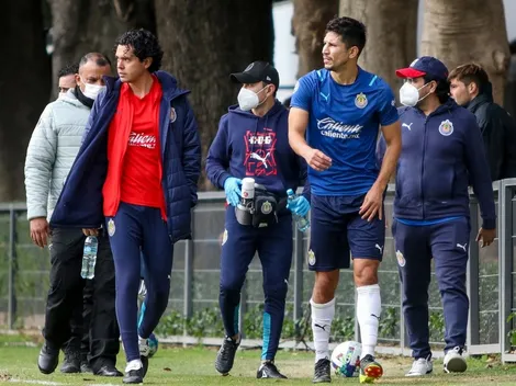 Jesús Molina, fuera del Clausura 2022 por lesión