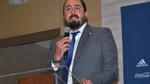 Amaury Vergara durante un evento de la FIFA (IMAGO 7)