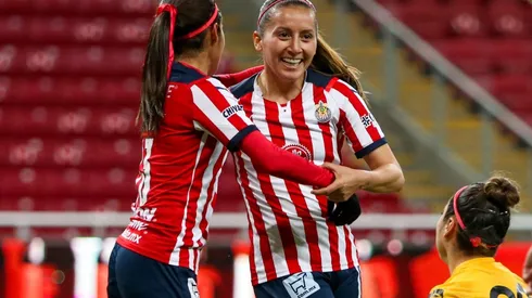 Rubí Soto celebra un gol con Chivas Femenil (IMAGO 7)