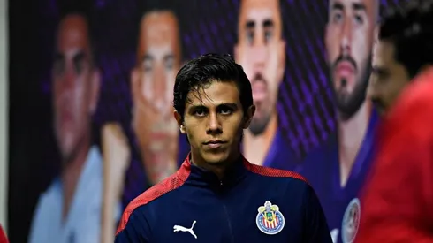 JJ Macías en un partido con Chivas de Guadalajara