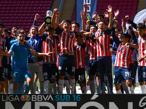 Chivas Sub-16 se proclama campeón derrotando a Pachuca