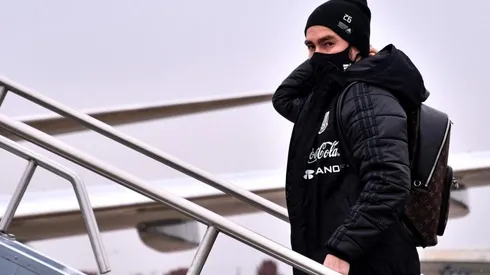 Jesús Angulo con la selección de México