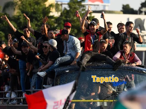 En pleno festejo se acordaron de su papá