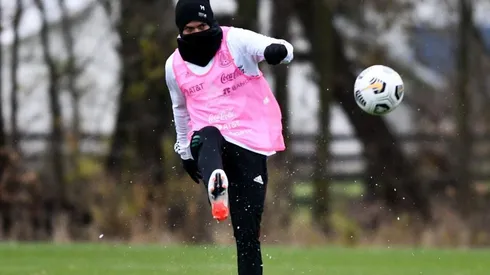 Sebastián Córdova con la selección de México