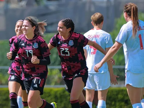 Licha Cervantes se estrena como goleadora del Tri