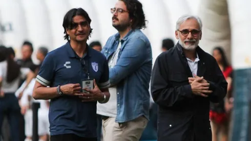 Marco Garcés en un partido con el PachucaChiv