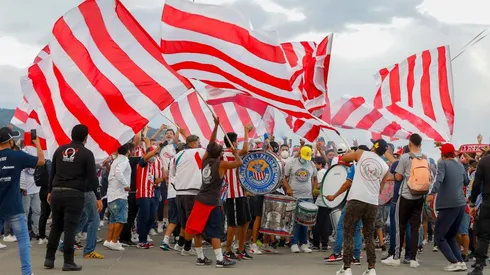 La afición de Chivas se manifestó en Rebaño Pasión.