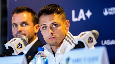 Chicharito Hernández con el LA Galaxy