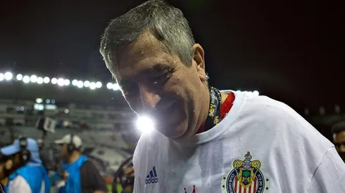 Jorge Vergara en un campeonato de Chivas