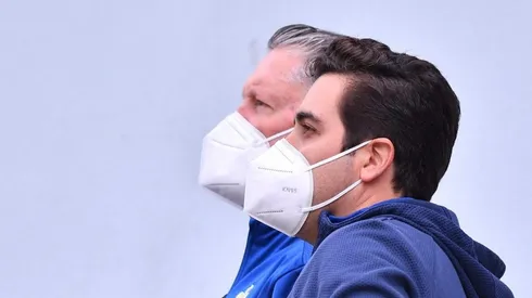 Ricardo Peláez y Michel Leaño en las instalaciones de Verde Valle