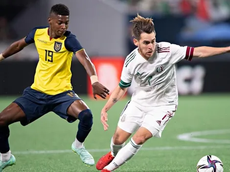 México no pudo con Ecuador en amistoso