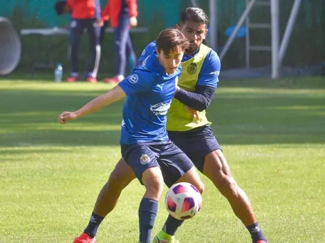 FOTO: La terrible entrada de Miguel Ponce a Briseño en el entrenamiento