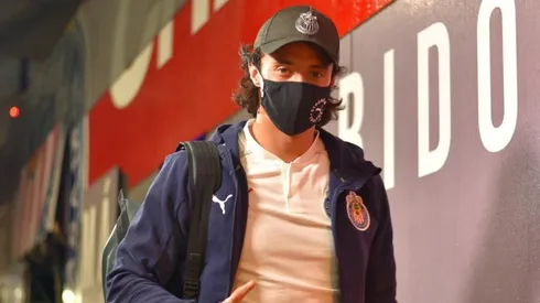 'Toño' Rodríguez en un partido con Chivas