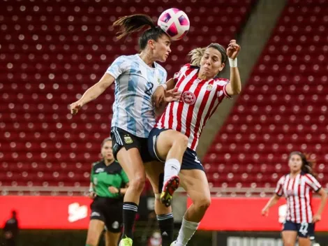 Chivas Femenil no pudo con Argentina