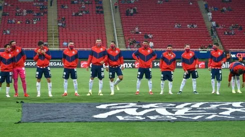 Chivas de Guadalajara en un partido del Apertura