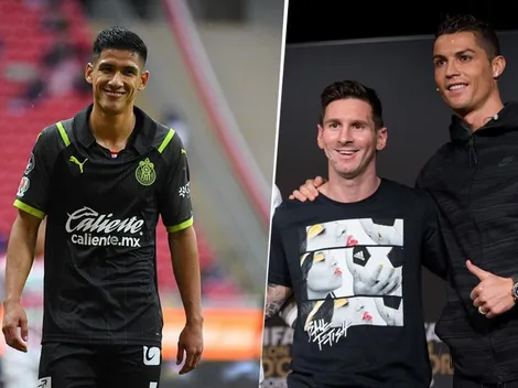 Uriel se impone a Messi y CR7