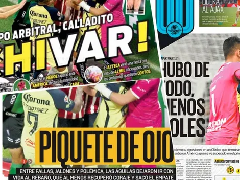 "Hubo de todo": Así reflejó la prensa el Clásico Nacional