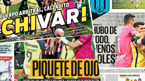 La prensa se volcó con el Clásico Nacional