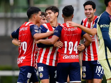 Chivas Sub-20 le puso un baile al América