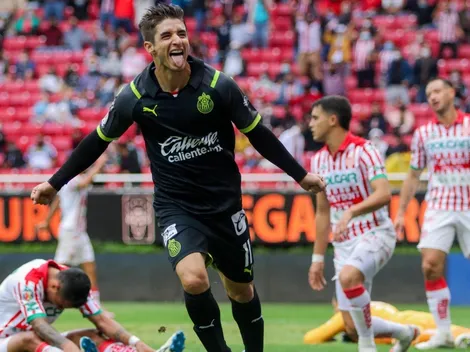 Isaac Brizuela celebra cumpleaños con el 1-0 de Chivas