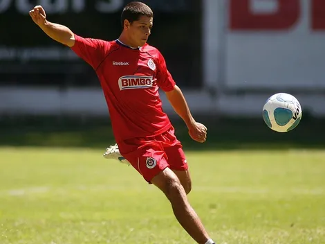 La imagen que motivó la inspiración de Chicharito