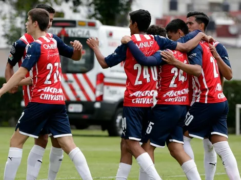 Chivas Sub-18 sigue imparable, ahora goleó a Puebla 3-1