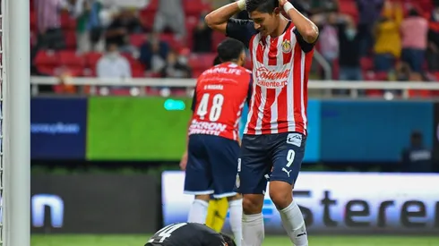 Zaldívar marcó el único gol de Chivas.