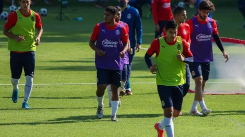 Zaldívar marcó el gol de Chivas.