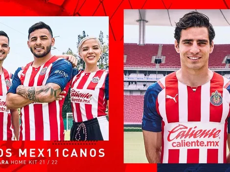 Chivas presenta nuevos jerseys para el Apertura 2021