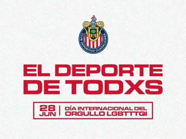 Chivas se sumó al Día del Orgullo LGBT+