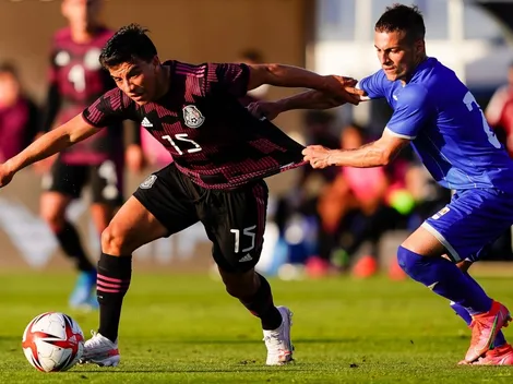 Beltrán casi hace un golazo con el Tri Sub-23